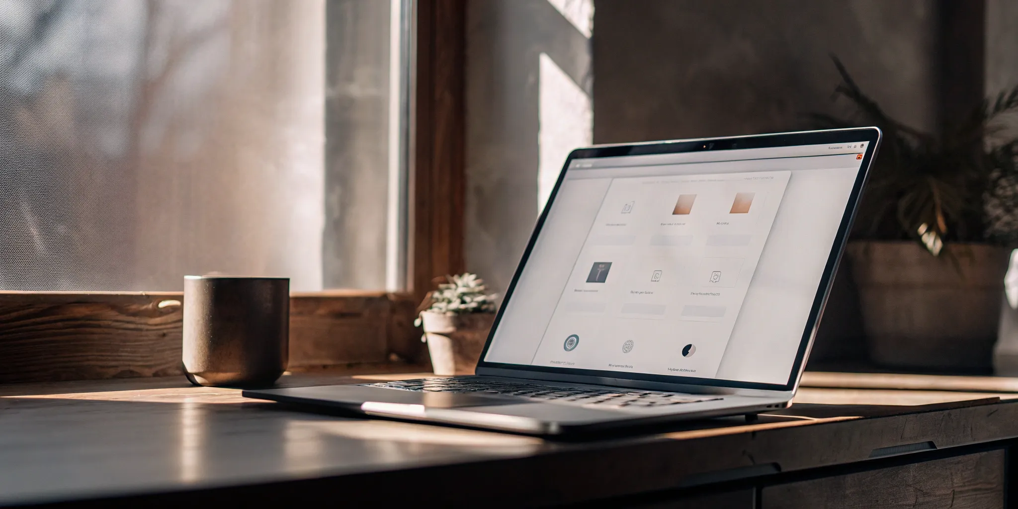 Laptop showing the online SBA Express loan application form on a desk.