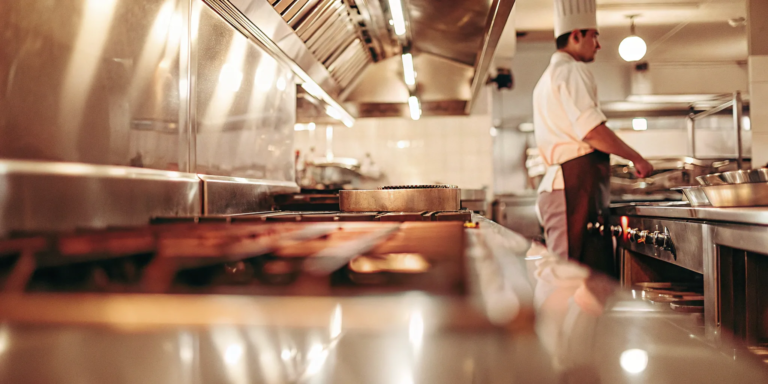 A Houston chef uses gear acquired through restaurant equipment financing.