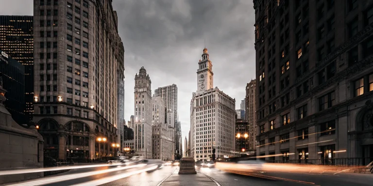 No-Collateral Business Loans in Chicago: How to Qualify and Get Funded 3 A street in Chicago where a small business can get a no collateral business loan.