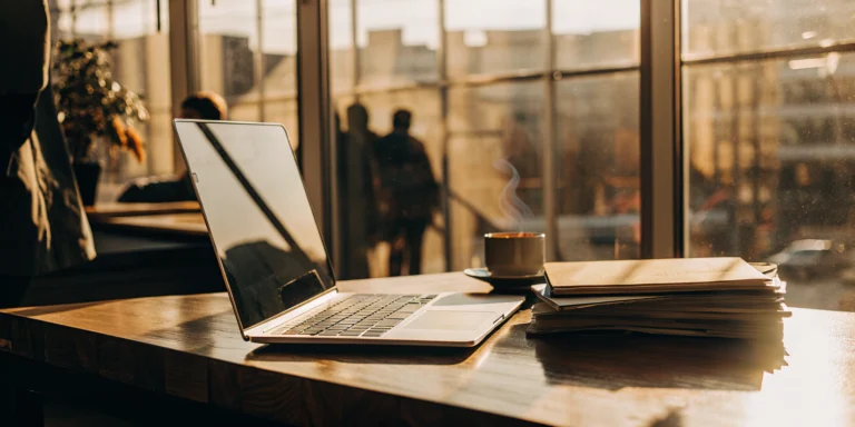 How to Get Fast Working Capital: A Founder's Guide 4 A laptop and business documents on a desk for securing fast working capital solutions.