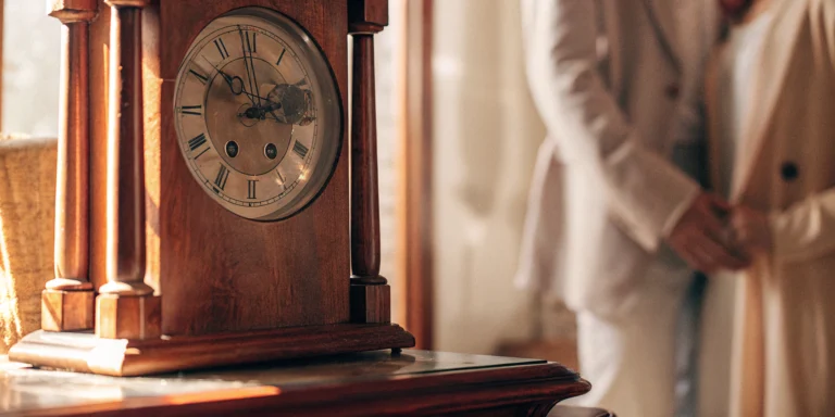 How to Choose the Right Business Loan Term 3 An antique clock showing the length of a small business loan term.