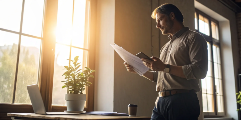 How to Get a Loan with Business Bad Credit 1 A small business owner reviewing options for working capital loans with bad credit.