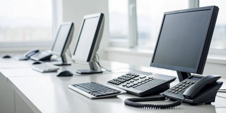 A guide to using an equipment lease calculator for office equipment like computers and phones.