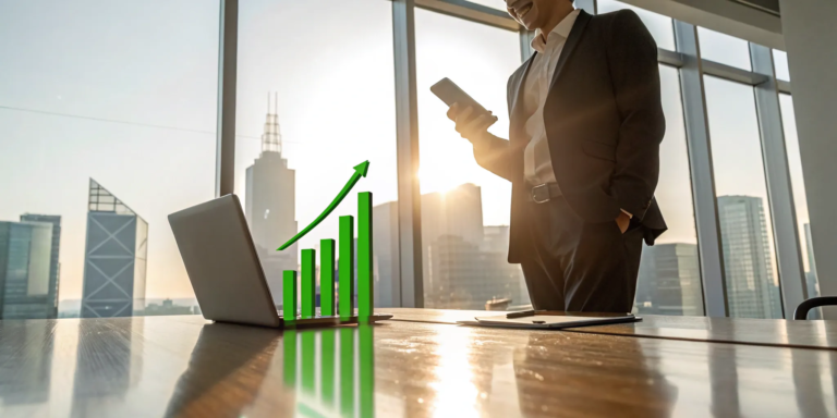 The 7 Best Sources for Fast Business Funding 7 Business owner securing quick funding on a smartphone to support business growth.