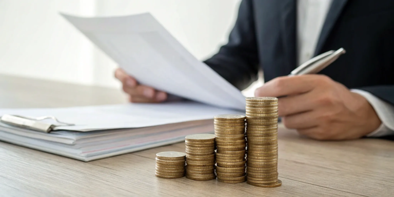 The Essential Guide to Business Loans No Collateral 8 A businessperson reviews documents for a business loan with no collateral required.